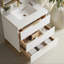 30'' Single Bathroom Vanity with Quartz Top-1822297301