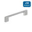 Poignée d'armoire chrome poli 5-1 / 16 po (128 mm) Cityscape - paquet de 10-90709806