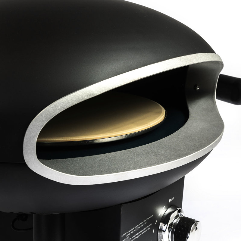Four à pizza au gaz pour l'extérieur: cuiseur portatif de 12 pouces avec, chauffage rapide, four de cuisson uniforme, chauffage rapide: tuyau de propane et