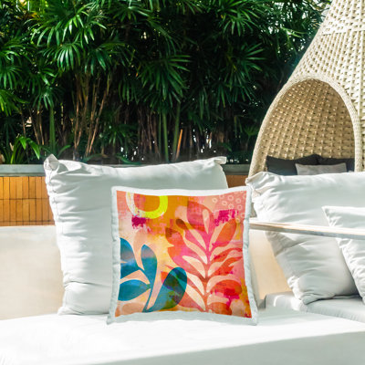 Coussin intérieur/extérieur Floral