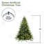 Arbre de Noël artificiel pré-éclairé avec lumières incandescentes blanc chaud, bouts de branches, pin articulé Pe + Pvc avec branches à mémoire de forme partielle, support en métal pliable pour la décoration des Fêtes-1913710552