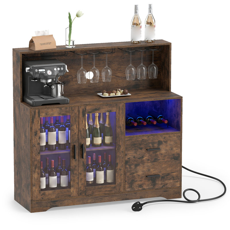 40cm Sideboard, Brown