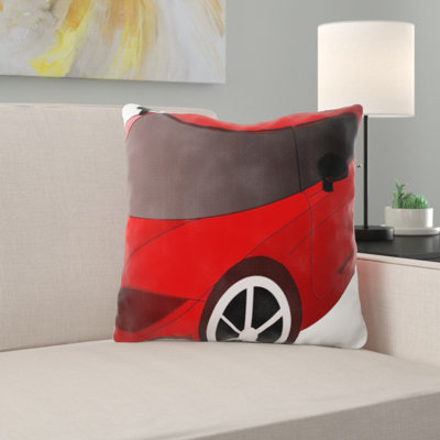 Microsuede Throw Pillow