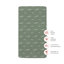 Ocean Waves Muslin Crib Sheet