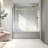 6063 Frameless One Fixed And One Shifted Shower Door-111837189