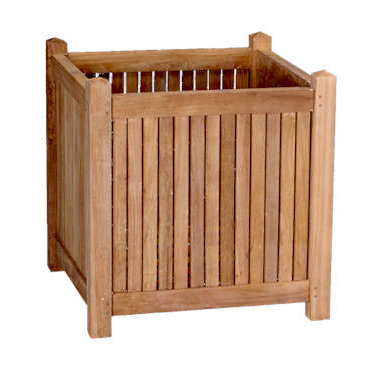 Ligneous Planter, 19" H x 18" W x 18" D