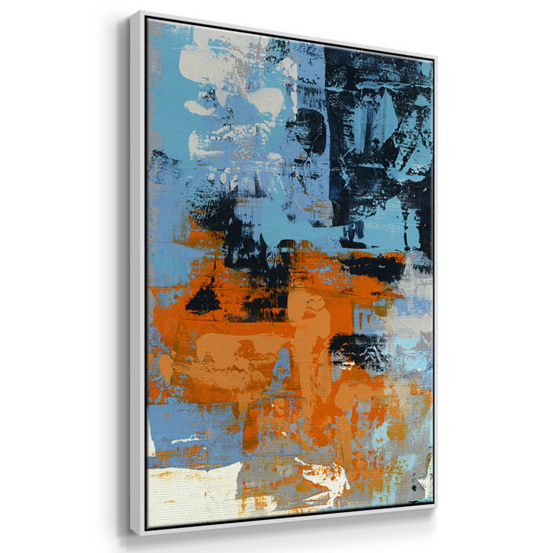 Playground - Multi Piece Framed Canvas, White Framed, 40" H x 78" W