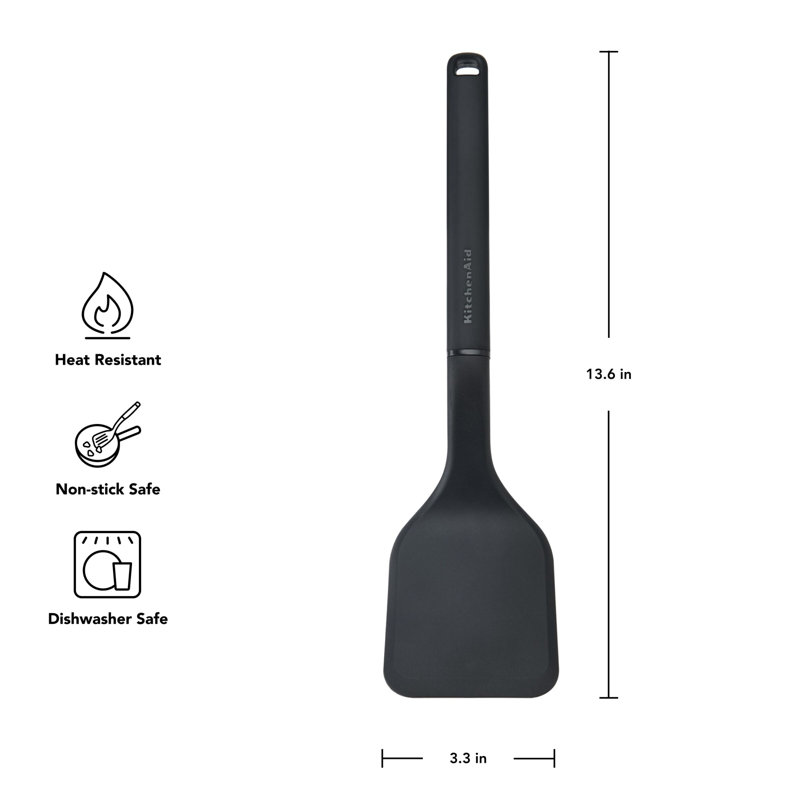 Grand tourneur uni KitchenAid®, Noir
