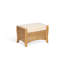 67cm Wide Solid Colour Footstool Ottoman