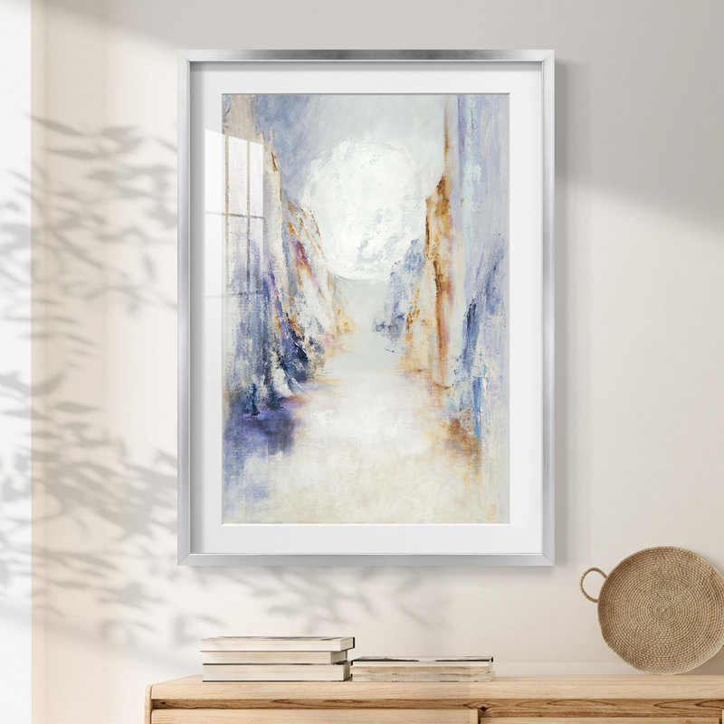 Goldenrod Patch II -Gallery Wrapped Canvas, 25.5" H x 17.5" W, Silver