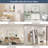 Molly Tempered Glass and Metal Framed French Cleat Mounted Wall Bathroom / Vanity Mirror-86849823-86873724