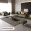 Canapé modulaire vert en cuir véritable-1475020163