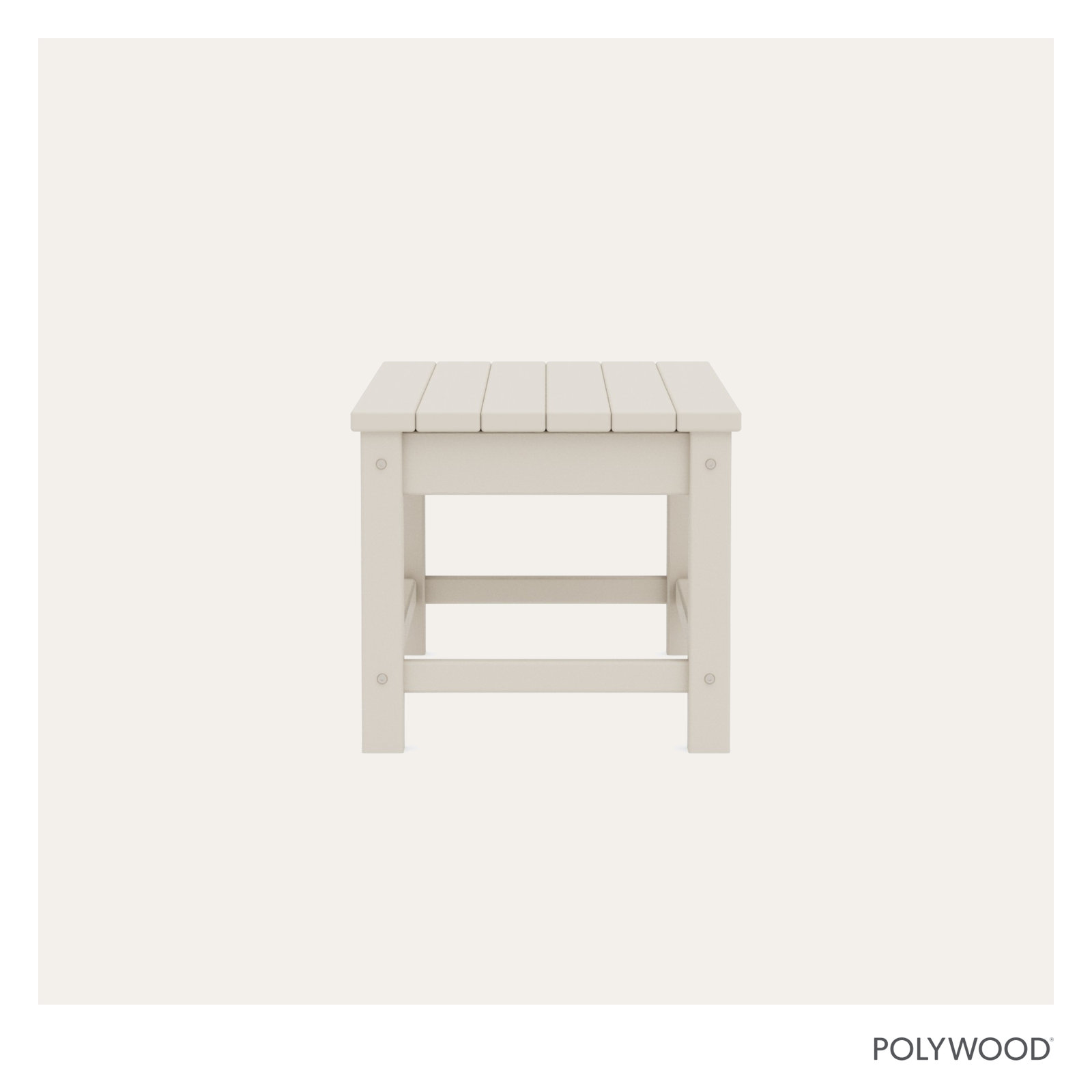 POLYWOOD Club Coffee Table, Sand