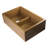32.63'' L Double Bowl Wood Kitchen Sink