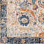 Traditional Rug, Bordered Floral Easy to Clean Rug For Living Room, Dining Room, Bedroom-1120350516
