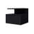 Augusta Floating Nightstand With 2-Tier Shelf And 1-Drawer