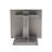 Estructura Steel Flush Mounted Sconce