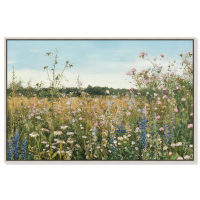 Art mural sur toile, "Glimmering Glade Garden II" par Art Remedy