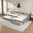 Multifunctional Upholstered Daybed With Trundle And One Drawer-867300664