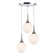 Ovellette 3 - Light LED Cluster Pendant