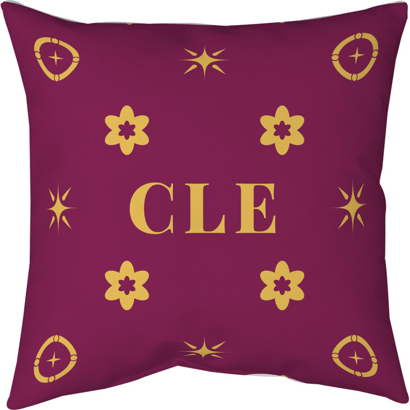 Oreiller en coton sergé Cleveland Basketball