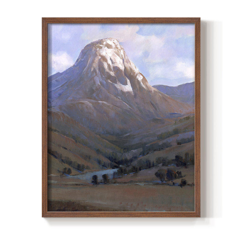 «Epic I», reproduction encadrée - bois massif, Brun, H 14 po x l 11 po