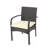 [Set Of 2]Patio PE Wicker Dining Chair-1124871237