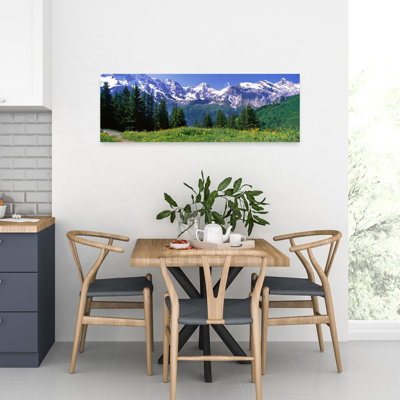 Murren Switzerland by Collezione Panoramica - Wrapped Canvas Panoramic Print