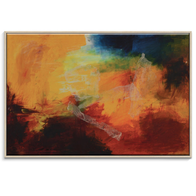 Oliver Ayem - Painting on Canvas, 51cm H x 76cm W, Timber