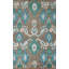 Tapis brun marocain indien 5 x 8