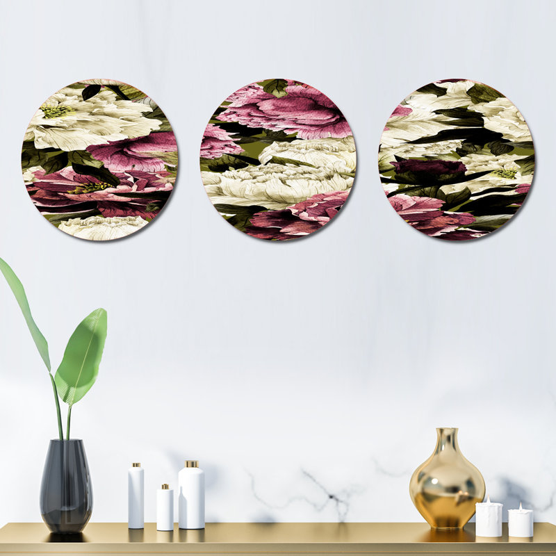 Ensemble de 3 décorations murales