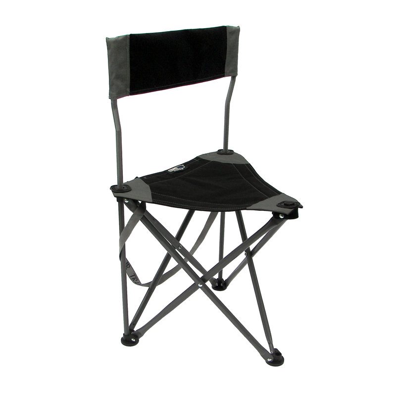 Chaise de camping pliante Ultimate Slacker, Noir