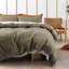 Dione Cotton Percale Striped Duvet Cover-1113596616