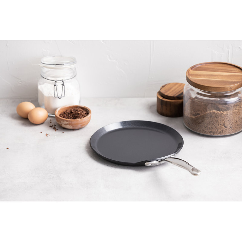 GreenPan Barcelona Pro PFAS Free Non Stick Pancake Pan, 8 cm H x 44 cm L x 24 cm W