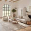 Abstract Beige Area Rug-1298612531