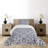 Ambesonne Orient Bedspread Moroccan Oriental Vermilion Indigo-105613373