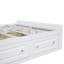 Structure de lit plateforme en bois avec 6 tiroirs-1004485639