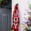 Enseigne de gnome de Noël en bois 42 "Junno H