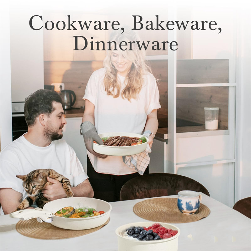 Kioneli 11 - Piece Cookware Set