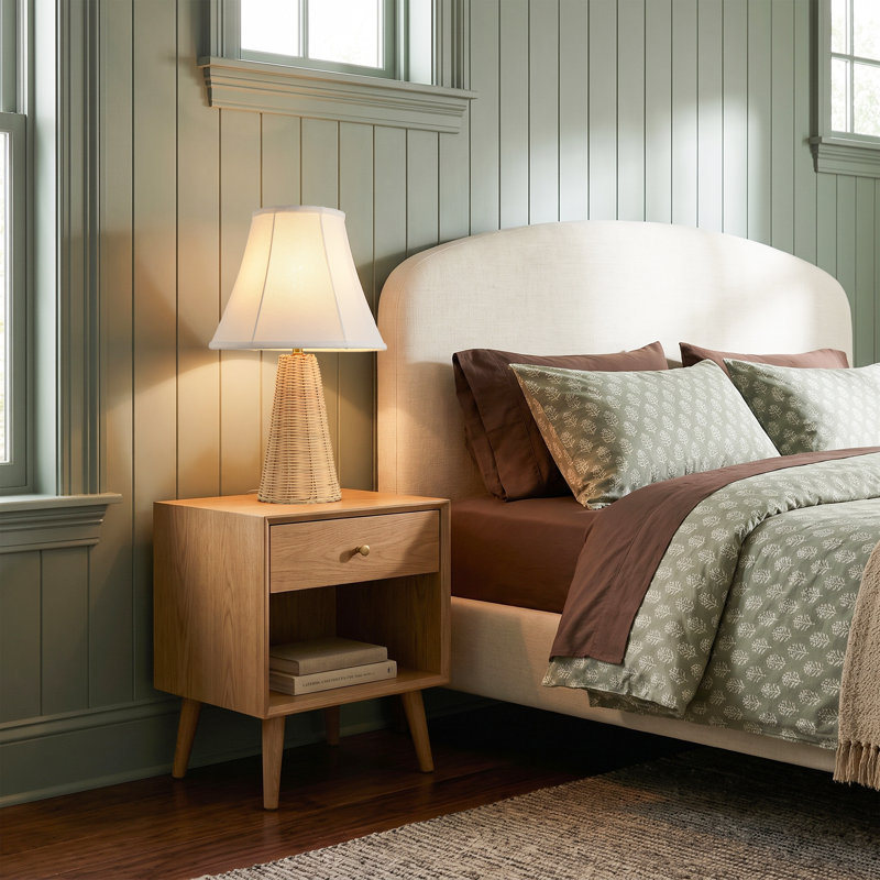 20.67" H Rattan Table Lamp