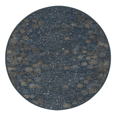 Machine Washable Nature Gray Area Rug