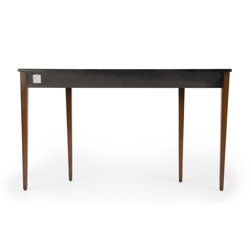 Chester Console Table, 32" H x 54" W x 15" D, Olive Ash Burl