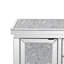 145cm Wide 3 Drawer Mirrored Glass Sideboard