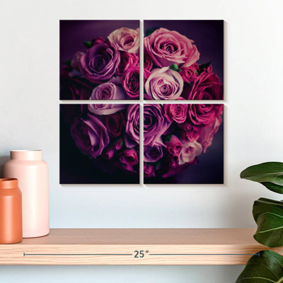 Bouquet de mariage Hardie roses roses