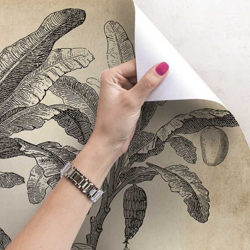Basildene Matte Peel & Stick Mural, 208 x 146cm