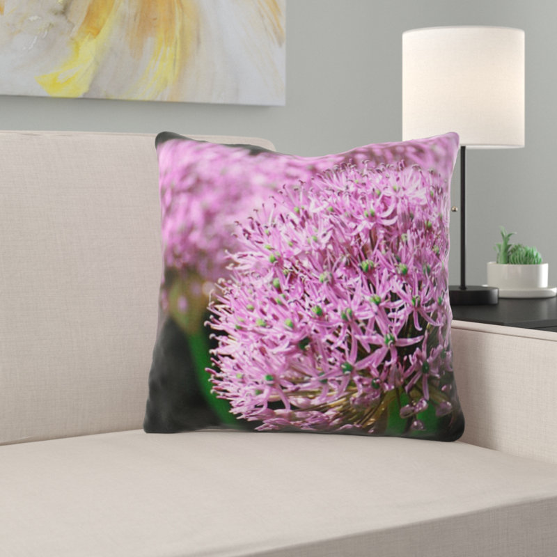 Coussin décoratif fleur