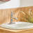 Single-Hole Single-handle Bathroom Faucet with Drain Assembly-70855232
