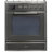 ILVE Majestic II Series 30 inch Dual Fuel Range with 5 Sealed Burners (Glass Door)-48279988-48279993