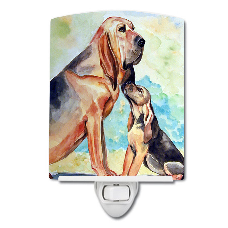 Bloodhound Momma's Love Ceramic Night Light