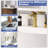 Single Handle Sink Faucet Mid Arc Single Hole Bathroom Faucet With Deckplate-118728967